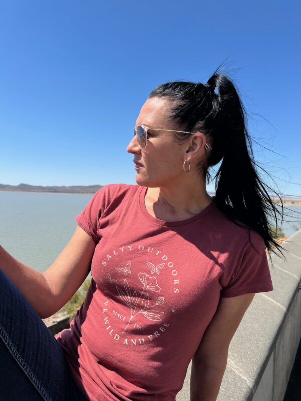 End Of Range - Endless Summer Womens T-Shirt Live Wild Flower - Image 4
