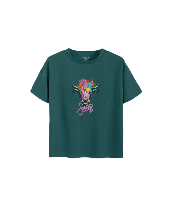 Salty Girls T-Shirt Floral Nguni