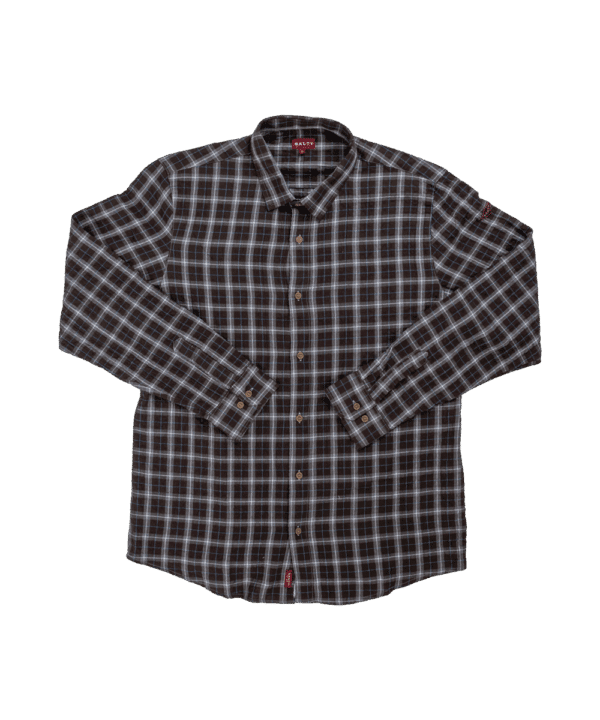 L/S Checked Relaxed Fit Shirt Brown & Blue