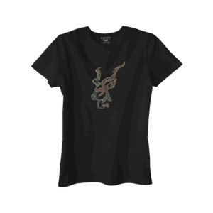 Salty Womens T-Shirt Kudu Art