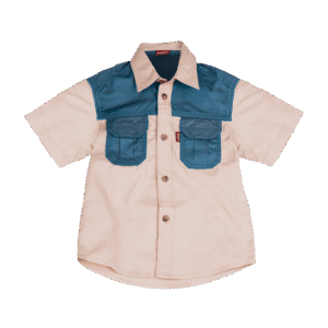 Meerkat Kids Two Tone Bush Shirt