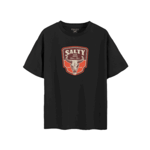 Salty T-Shirt Water Buffalo Skull