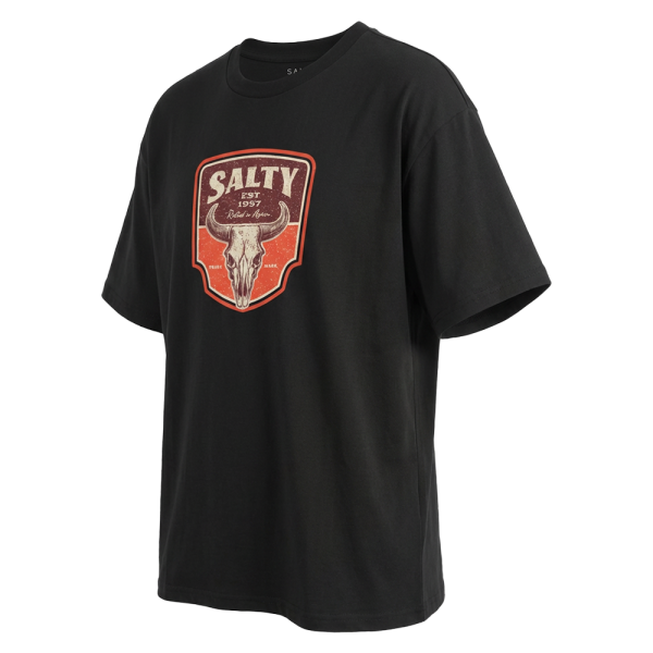 Salty T-Shirt Water Buffalo Skull