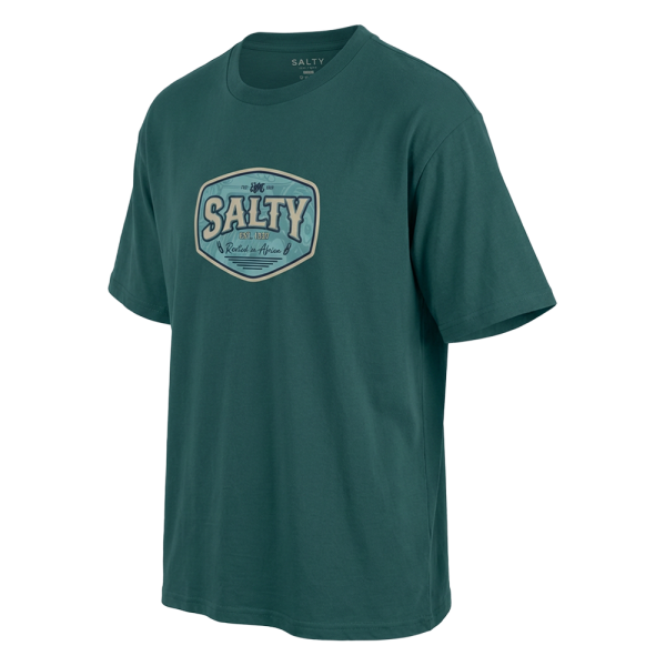 Salty T-Shirt Tractor Badge