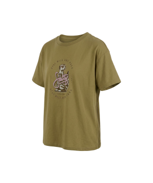 Salty Girls T-Shirt Meerkat Wildflower